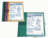 DOSSIER CON CLIP PP A4 COLORES SURTIDOS | 5 UNIDADES | (YES)